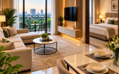 Luxury Service Apartments in East Delhi – Premium Comfort with Namastey Homes